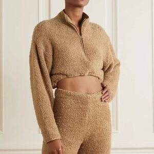 Skims cozy cropped pullover